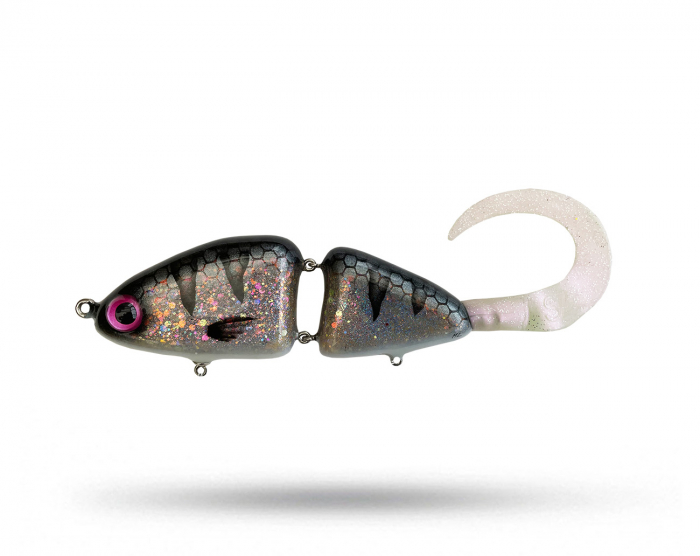 Mälaren Lures Fathead Tail Swimbait - Icy Silver i gruppen Fiskedrag / Jerkbaits hos Örebro Fiske & Outdoor AB (Fathead Tail - Icy Silver)